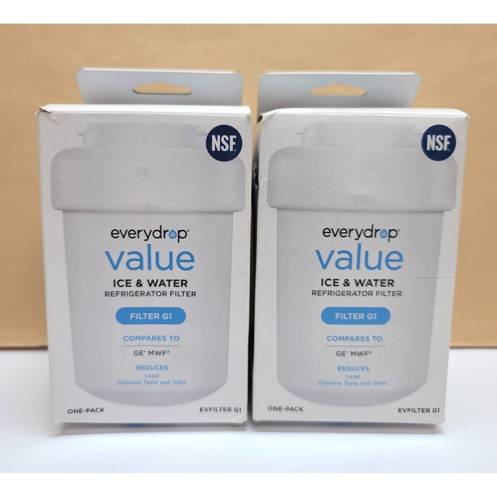 Everydrop Value Refrigerator Water Filter G1 2-Pack GE MWF EVFILTER G1